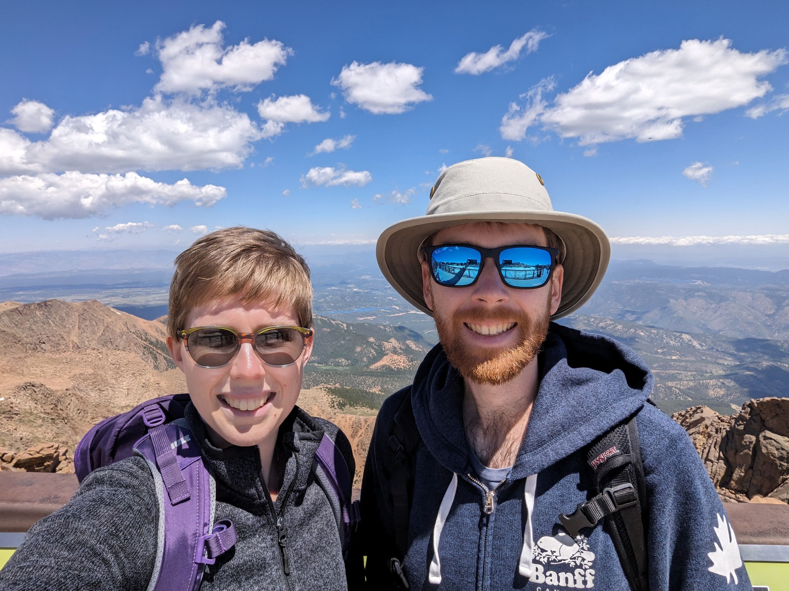 Sara and Cal at Pikes Peak